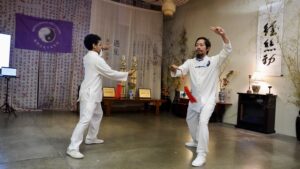 陈式太极双人演示